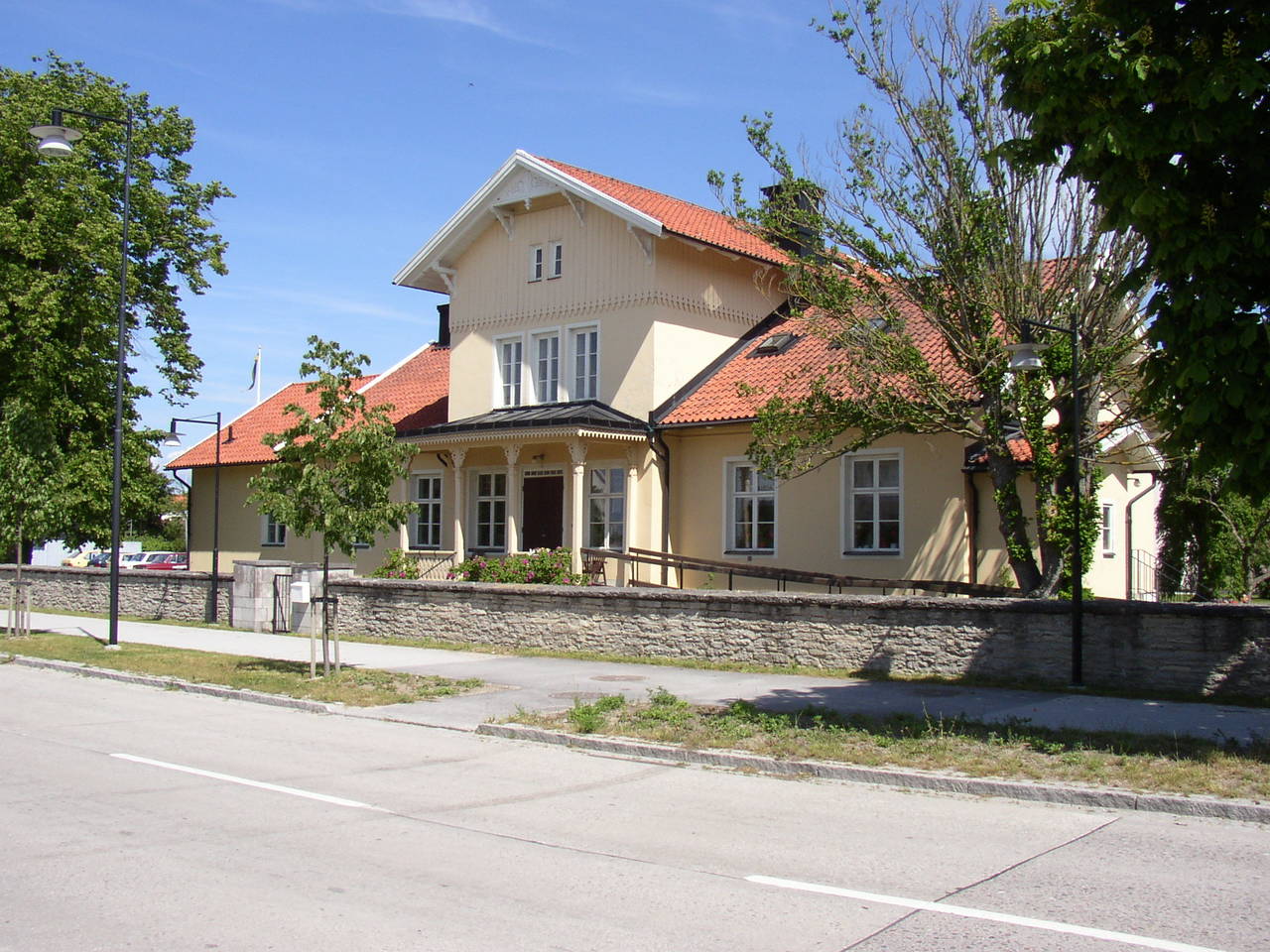 Gamla s.k. Läkarvillan - Historia