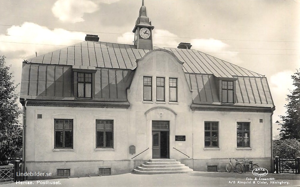 Gamla Bank & Posthuset - Historia