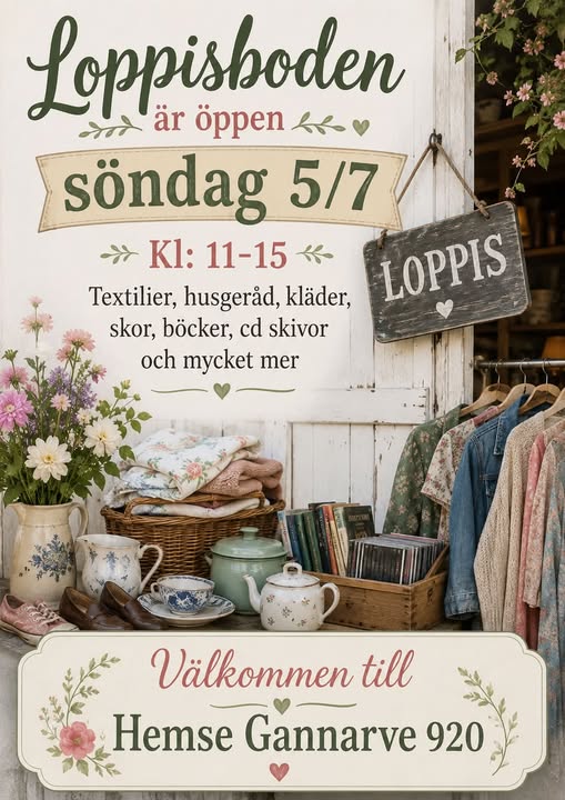 Loppis boden